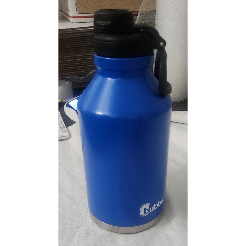 Bubba Insulated Stainless Steel Water Bottle – Blue with Black Lid